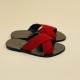 TOBAGO EPURE Argent Velours Rouge- 37