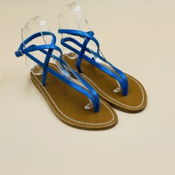 DELTA Suede Metallic Lagon -37