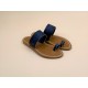 NAGOYA Pul Blue Navy Leather- 38