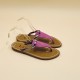 COLUMBIA Nubuck Fushia Printed Zebra-38