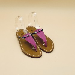 COLUMBIA Nubuck Fushia Horsy Zèbre - 38