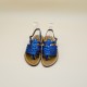 HOMERE Cuir Meji Bleu- 38