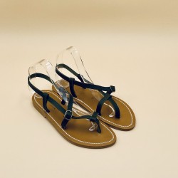 JIVAL Cuir Pul Kaki - 39