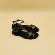 CELINE Cuir Velours Métal Bronze-40