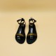 CELINE Cuir Velours Métal Bronze-40