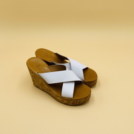 ALISSON Cuir Odéon Blanc - 38