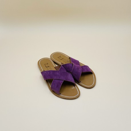 TEMUCO Velours Mauve - 40