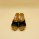 BONSAI Black Suede Leather - 38