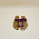 GANGES Suede Prune Leather - 40
