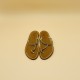 MAZDAH Metallic Gold Leather - 40