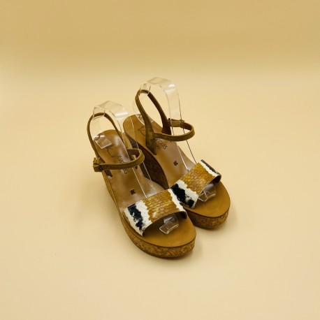 SHARON Andry Cuero Velours Bran 39
