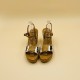 SHARON Andry Cuero Velours Bran 39