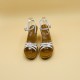 LILIANE Smooth White Leather-39