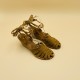 JEANNE Suede Bran Natural Leather - 41