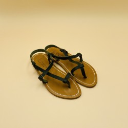 JIVAL Cuir Pul Kaki - 41
