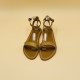 CATAMARAN Metallic Suede Adzar Leather - 41