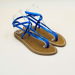 DELTA Velours Métal Lagon - 38