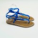 DELTA Suede Metallic Lagon -38